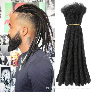 Cheap Synthetic Handmade faux Afro Dreadlocks crochet hair extension dread locks Men's Reggae hair Soft Dreadlocks braids